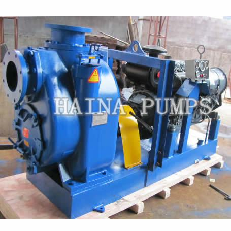 C Model Self Priming Non-Clogging Sewage Pumps