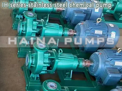 IHF series fluorine plastic lined chemical pump