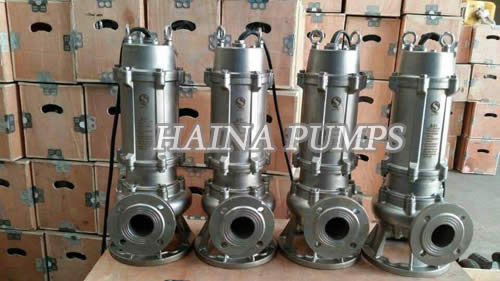 WQ-Model-Submersible-Sewage-Pumps-Stainless-Steel