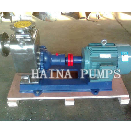 ZX Self-priming stainless steel centrifugal pump