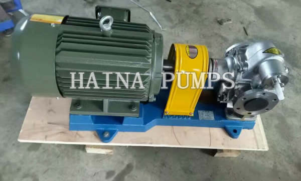 ss304 kcb gear pump with motor made in china
